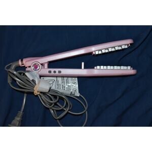 Voloom Petite Pink Hair Volumizing Digital Temp Display Styling Tool TESTED